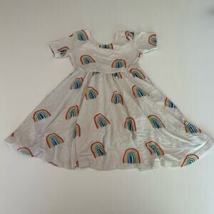Pinapple Rainbow KyteBaby Twirl Dress